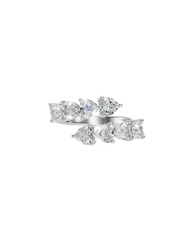 Vowe 14k 1.55 Ct. Tw. Lab-grown Diamond Ring In Silver