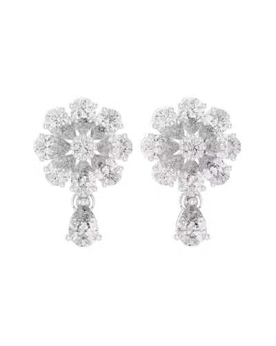 Vowe 14k 2.00 Ct. Tw. Lab-grown Diamond Earrings In White