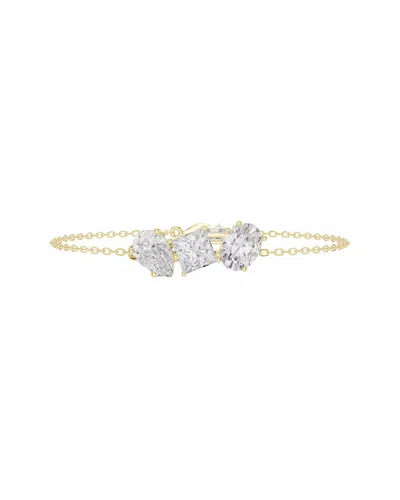 Vowe 14k 3.50 Ct. Tw. Lab-grown Diamond Bracelet In White