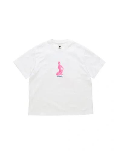 Vowels Audible Friction Tee In White