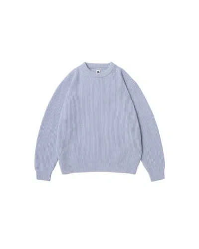 Vowels Baby Alpaca Sweater In Blue