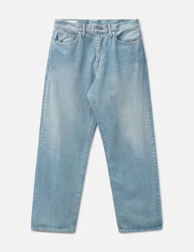 Vowels Baggy Denim In Blue