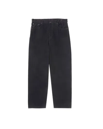 Vowels Baggy Denim In Black