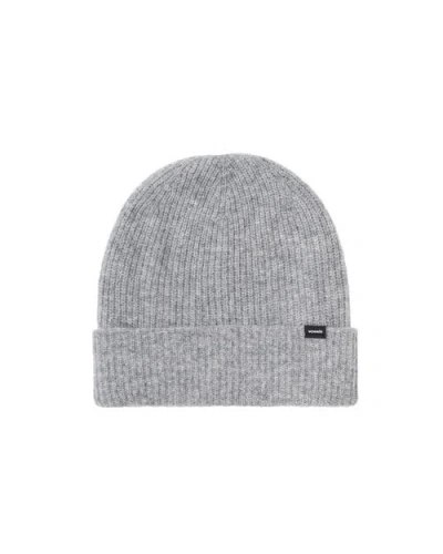 Vowels Beanie In Gray