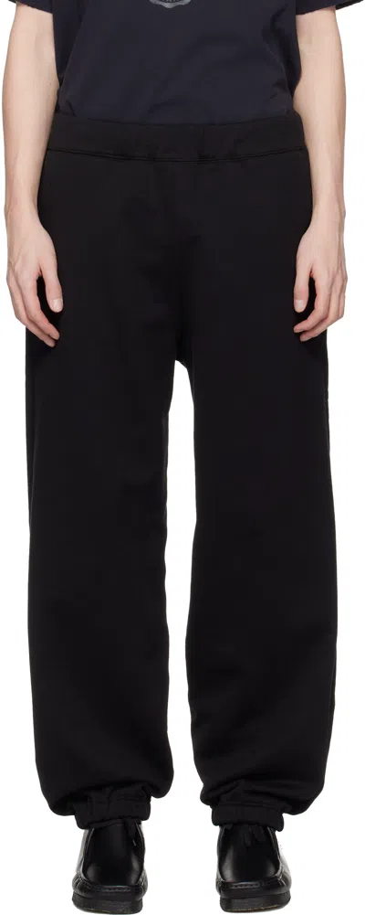 Vowels Black Classic Sweatpants