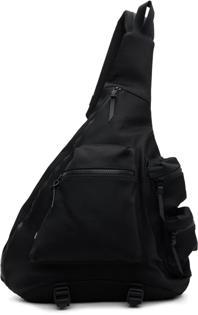 Vowels Black Shoulder Messenger Bag
