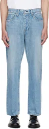 Vowels Blue Og Jeans In Blue