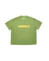 Vowels Blur Tee In Green