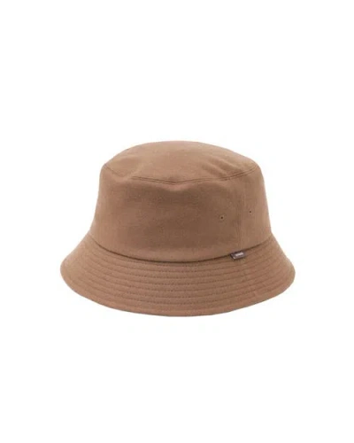 Vowels Bucket Hat In Brown