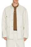 Vowels Chore Jacket In Neutral