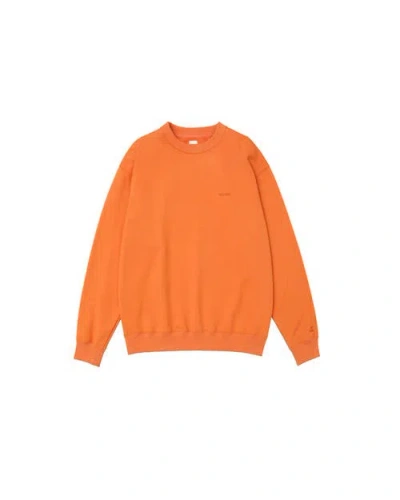 Vowels Classic Crewneck In Orange