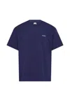Vowels Classic Logo-print T-shirt In Blue