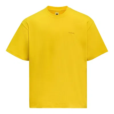 Vowels Classic Tee In Yellow