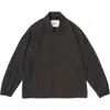 Vowels Coach Jacket In Gray