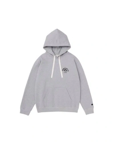 Vowels Company Hoodie In Gray