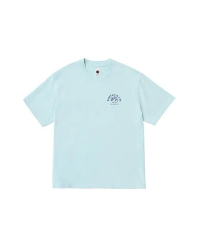 Vowels Company Tee In Blue