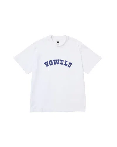Vowels Cowboy Tee In White