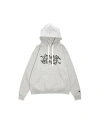 Vowels Double Scribble Hoodie In Animal Print