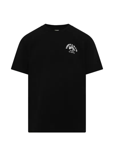 Vowels Logo-print T-shirt In Black