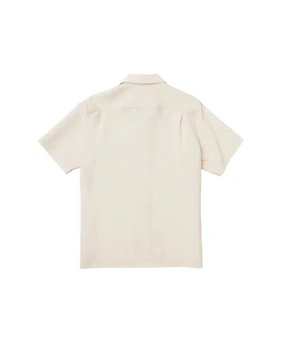 Vowels Mohair Poplin Shirt In Neutral