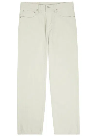 Vowels Og Fit Straight-leg Denim Jeans In Green