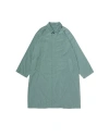 Vowels Packable Coat In Green