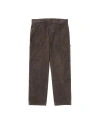Vowels Painter Pants In Brown