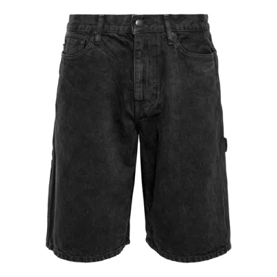 Vowels Painter Shorts In Black