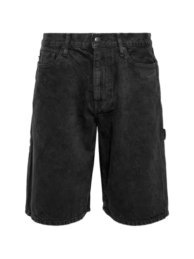 Vowels Painter Shorts In Black