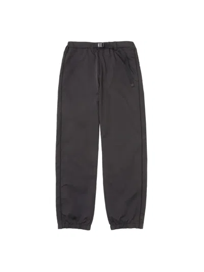 Vowels Piped Track Pant In Gray