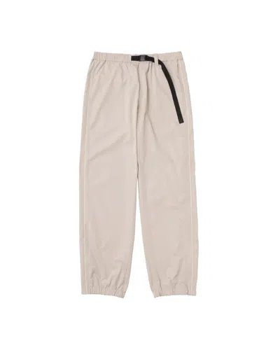 Vowels Piped Track Pant In Neutral