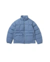 Vowels Puffer Jacket In Blue