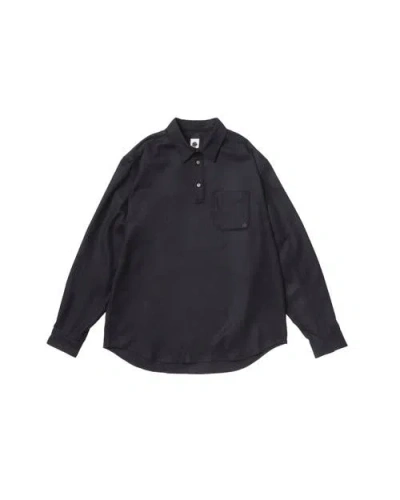 Vowels Pullover Shirt In Black