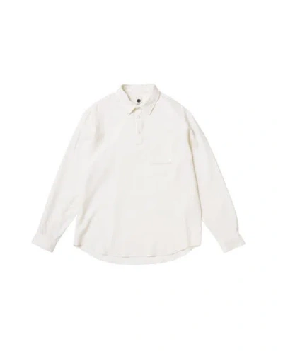 Vowels Pullover Shirt In White