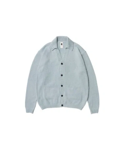 Vowels Shirt Cardigan In Blue