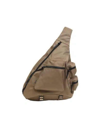Vowels Shoulder Bag In Brown