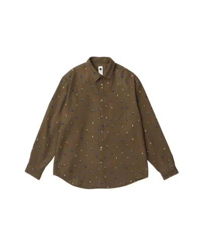 Vowels Ski Overshirt In Animal Print