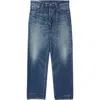Vowels Straight Denim In Blue