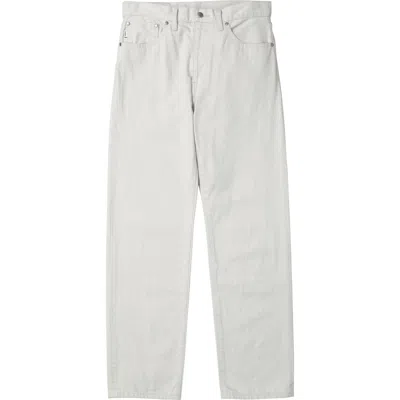 Vowels Straight Denim In White