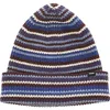 Vowels Striped Wool Blend Beanie In Multi