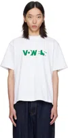 Vowels Overall T-shirt In White