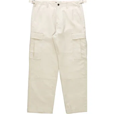 Vowels Wool Blend Cargo Pant In Neutral