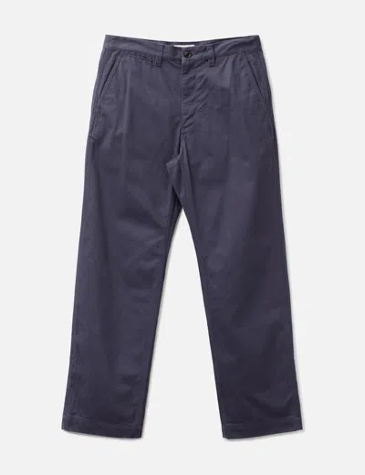 Vowels Work Pants In Blue