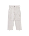 Vowels Zip-off Cargo Pants In White
