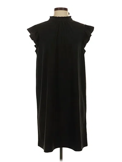 Pre-owned Voy Casual Dress In Black