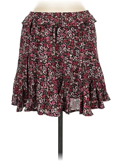 Pre-owned Voy Casual Skirt In Red