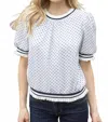 Voy Claire Top In White In White