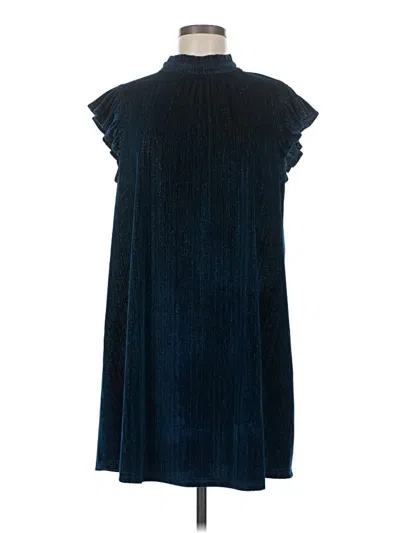 Pre-owned Voy Cocktail Dress In Blue