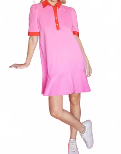 Voy Lola T-shirt Dress In Pink
