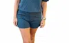 Voy Pull On Knit Shorts In Navy